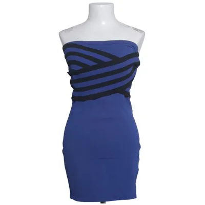 Dress (Blue, Black) from Lynne Polyester, Viscose