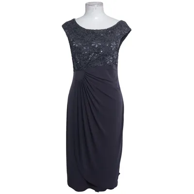 Kleid (Grau) von Connected Apparel Elasthan, Polyamid, Polyester