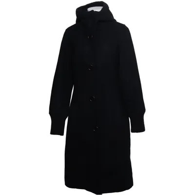 Coat (Black) from Eddy's Jackets Polyester, Viscose, Wool