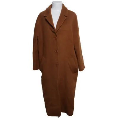 Frakke (Brun) fra Tara Jarmon Mohair, Polyamid, Viscose, Uld