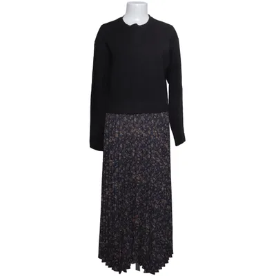 Kjole (Sort, Flerfarvet) fra Yerse Bomuld, Elastan, Polyester