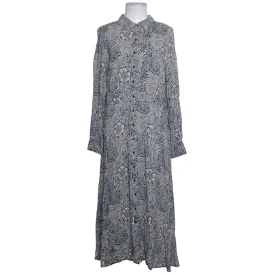 Robe chemise (Bleu, Blanc) de Morris & Co x H&M Viscose