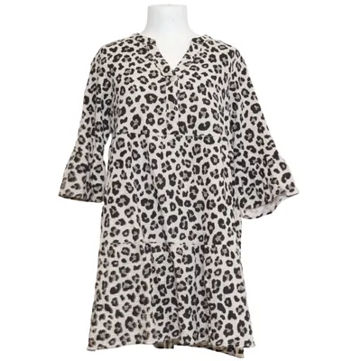 Dress (Beige, Black, White) from Page One Cotton