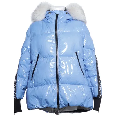 Donsjack (Blauw, Zwart) van Flo&Clo Dons, Polyester
