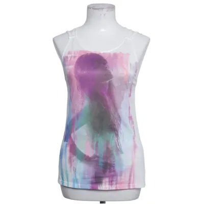 Tanktop (Wit, Meerkleurig) van Bershka Dressy Collection