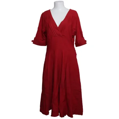 Robe (Rouge) de Unique Vintage Coton, Élasthane, Polyamide