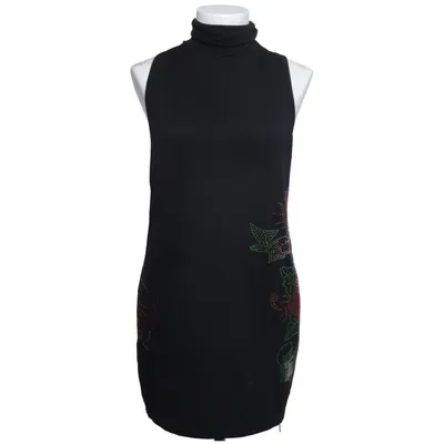 Jurk (Zwart, Meerkleurig) van Ed Hardy by Christian Audigier Katoen