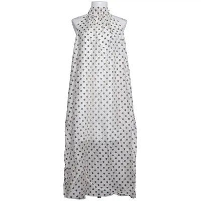Klänning (Vit, Svart) från Senes Elastan, Lyocell, Polyester, Viskos