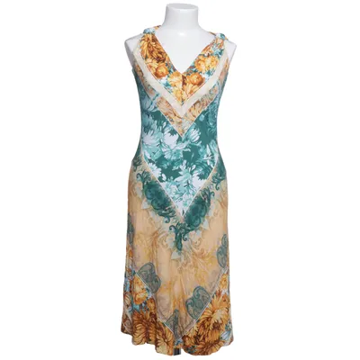 Robe (Jaune, Vert, Multicolore) de Issa Élasthane, Viscose