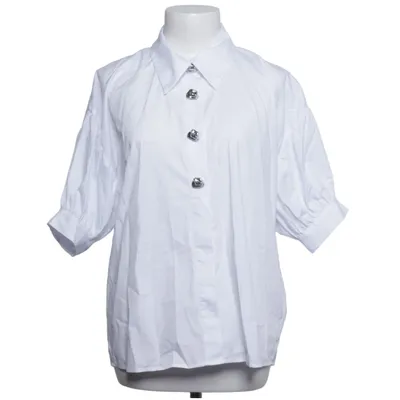 Short sleeve shirt (White) from Norr Cotton, Polyester