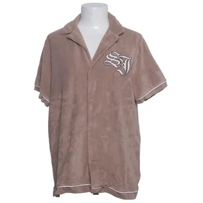 Short sleeve shirt (Beige) from Sean John Cotton, Polyester