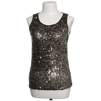 Tanktop  (Sort, Flerfarvet) fra Mango
