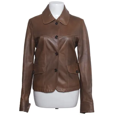 Leather blazer (Brown) from Bonnie Leather
