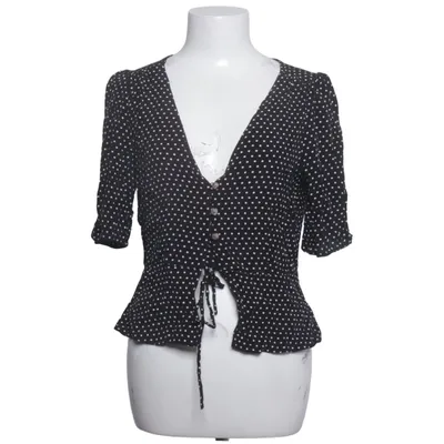 Bluse (Sort, Hvid) fra Cooperative Viscose