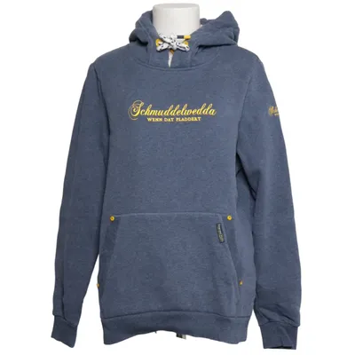 Hættetrøje (Blå) fra Schmuddelwedda Bomuld, Elastan, Polyester