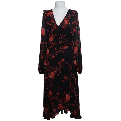 Wrap dress (Black, Red) from Wallis Polyester