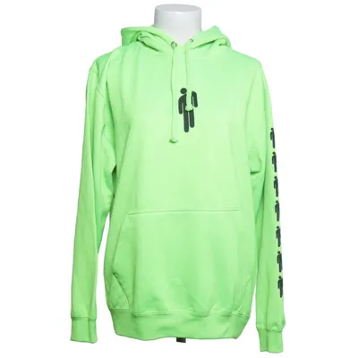 Hoodie (Green) from Billie Eilish Cotton, Polyester