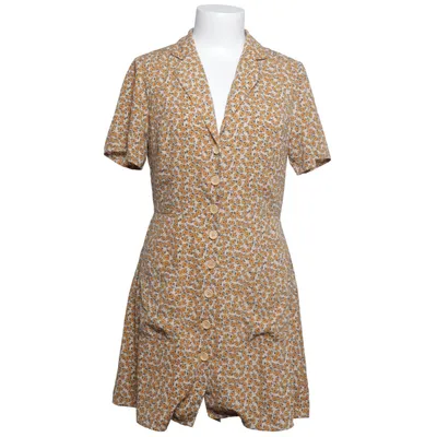 Jurk (Geel, Wit, Meerkleurig) van Honey Punch Katoen, Polyester
