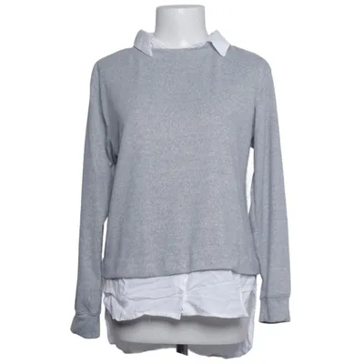 Tröja (Grå, Vit) från Janina Elastan, Polyester, Viskos