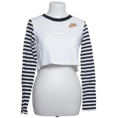 Langarmshirt (Weiß, Schwarz) von Nike Baumwolle