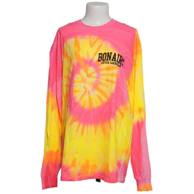Lange mouwen shirt (Roze, Geel, Oranje) van Gildan Katoen