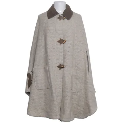 Cape (Beige, Grön) från Country Line Acetat, Skinn, Polyester, Ull