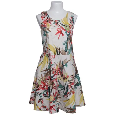 Dress (White, Multicolored) from La Fée Maraboutée Cotton, Elastane