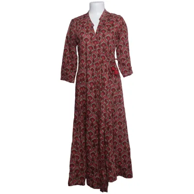 Kaftan (Röd, Beige) från Anokhi Bomull