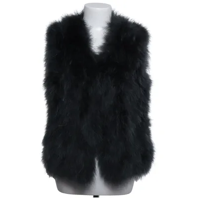 Vest (Black) from Marc Cain Feather, Silk