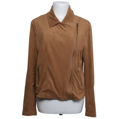 Bikerjacka (Brun) från Damart Elastan, Polyester