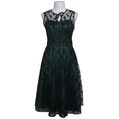Cocktail dress (Green, Black) from Voodoo Vixen Elastane, Polyamide, Polyester