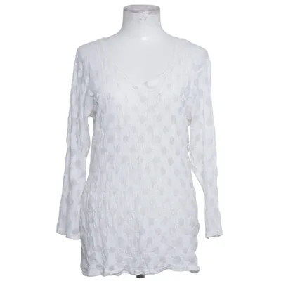 Blouse (White) from Boris Industries Cotton, Elastane, Polyamide