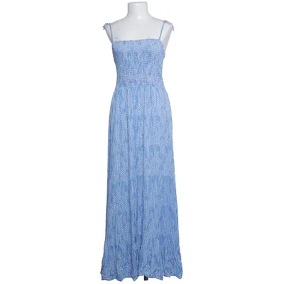 Maxi dress (Blue, White) from Suncoo Viscose