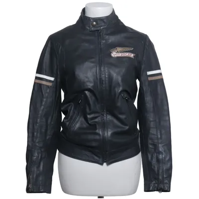 Leather jacket (Black) from Ducati Cotton, Leather