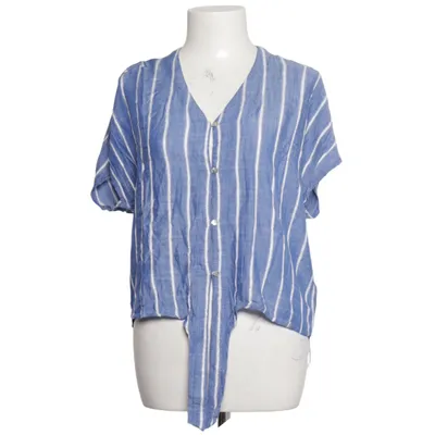Blus (Blå, Vit) från Jacqueline de Yong Viskos
