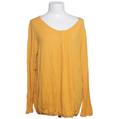 T-shirt à manches longues (Jaune) de Deerberg Élasthane, Viscose