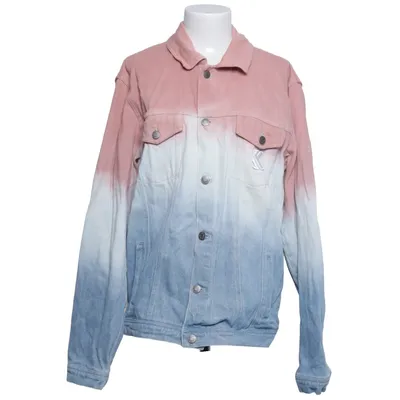 Denimjakke (Pink, Blå, Hvid) fra Karl Kani Bomuld