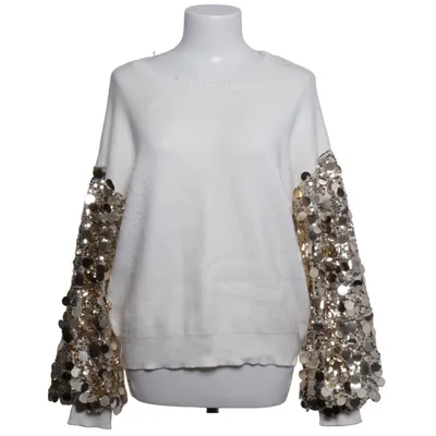 Pull-over (Blanc, Or, Multicolore) de Azaka Élasthane, Polyamide, Viscose