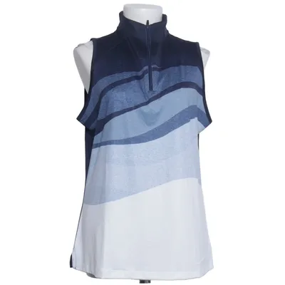 Top (Blue, White) from Callaway Elastane, Recycled polyester