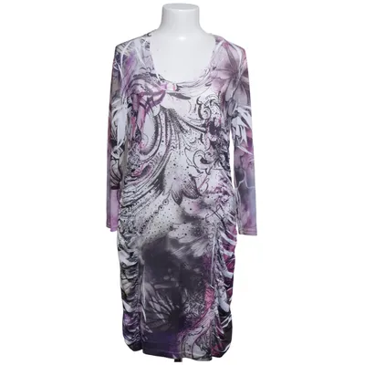 Dress (Purple, White, Black) from Biba Polyester