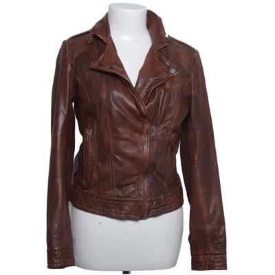 Biker jacket (Brown) from Rockandblue
