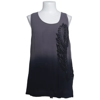 Top (Grå, Blå) fra Gold Hawk Silke, Viscose