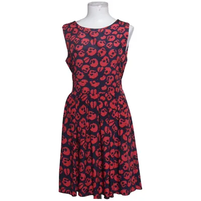 Dress (Blue, Red) from Shikha London Polyester