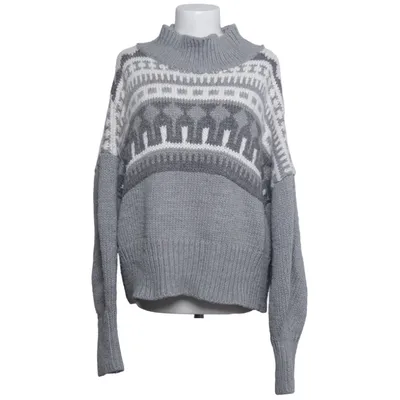 Sweater (Gray) from Pringle Of Scotland x H&M Polyester, Acrylic, Wool