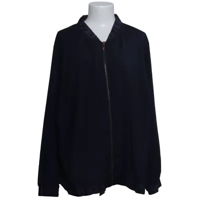 Bomber jacket (Blue) from Sara Lindholm Elastane, Polyester