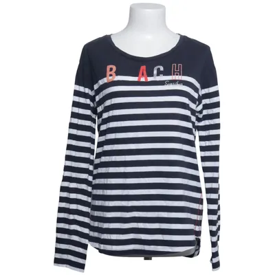 Långärmad t-shirt (Blå, Vit) från Sansibar Sylt Bomull
