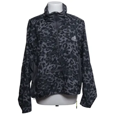 Sports jacket (Gray, Black) from Adidas Polyester