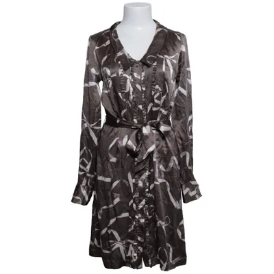 Blousejurk (Bruin, Wit) van Viktor & Rolf x H&M Zijde