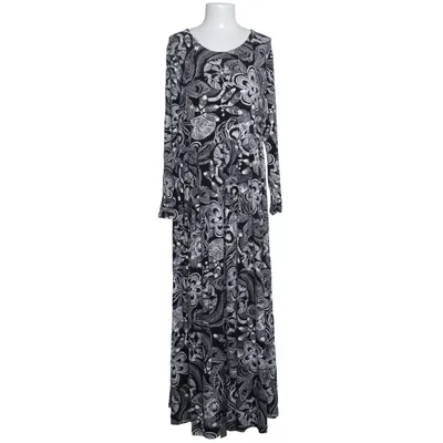 Robe longue (Noir, Blanc) de Boysen's Élasthane, Viscose