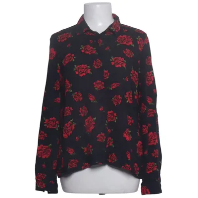 Bluse (Sort, Rød, Grøn) fra Nice & Chic Viscose